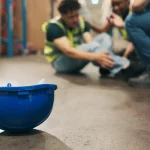 A warehouse worker suffers a workplace injury in California.