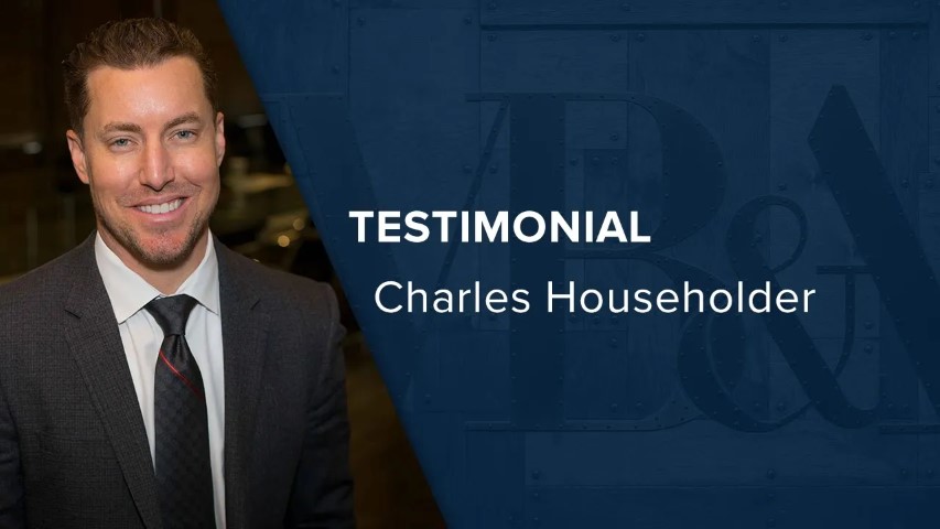 Testimonial | Charles Householder